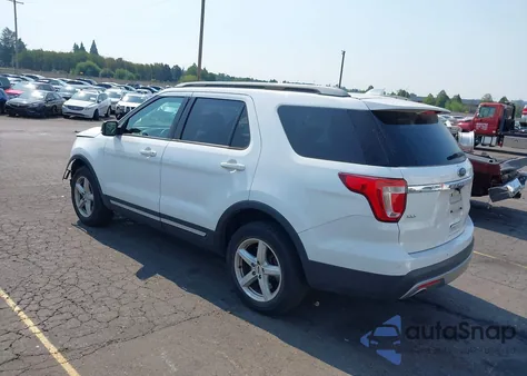 2017 Ford Explorer Xlt z USA, uszkodzony, nr VIN 1FM5K8D86HGD05807